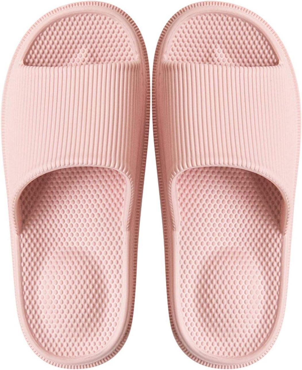 WYSBAOSHU Slippers for Women and Men House Slides Shower Sandals Non-Slip Spa Massage Foam Bathroom Pool Shoes
