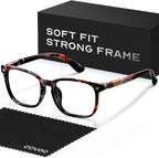 CCVOO +0.5 Reading Glasses for Women, Eyeglasses, Blue Light Readers for Women, Computer Eye Glasses, Cheaters