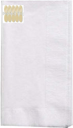Perfect Stix 2 Ply White Dinner Napkins - Pack of 150ct