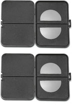OKH 2-pack Stick-on Bifocal Lenses Reader, Adhesive Magnifying Reading Lenses for Glasses Goggles, No Water Needed