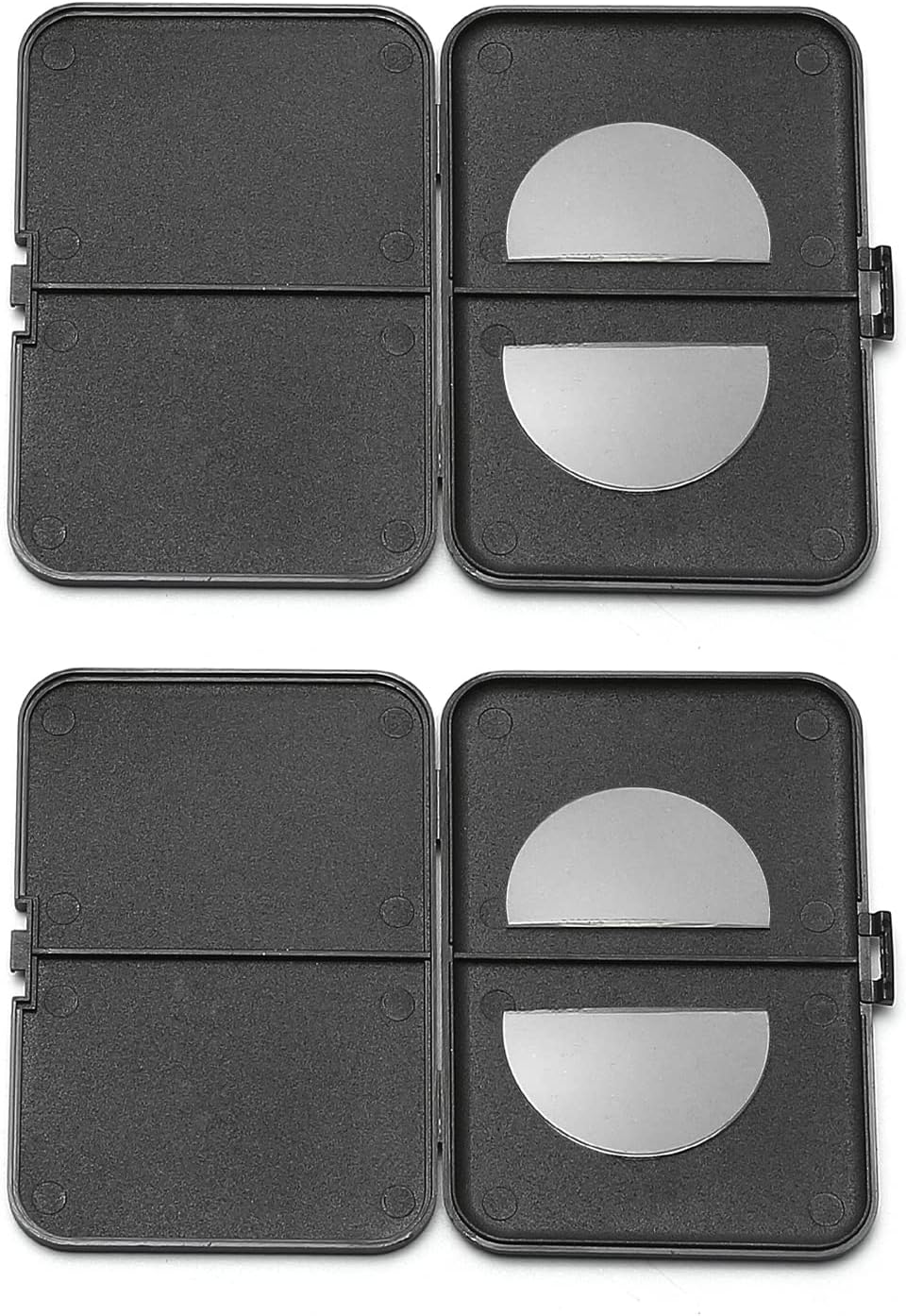 OKH 2-pack Stick-on Bifocal Lenses Reader, Adhesive Magnifying Reading Lenses for Glasses Goggles, No Water Needed