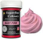 Sugarflair Sugarcraft Colouring Paste - Baby Pink Pastel 25g