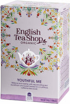 English Tea Shop Organic Caffeine Free, Youthful Me, 20 Sachet Tea Bags, 30 Gram (Pack of 1)