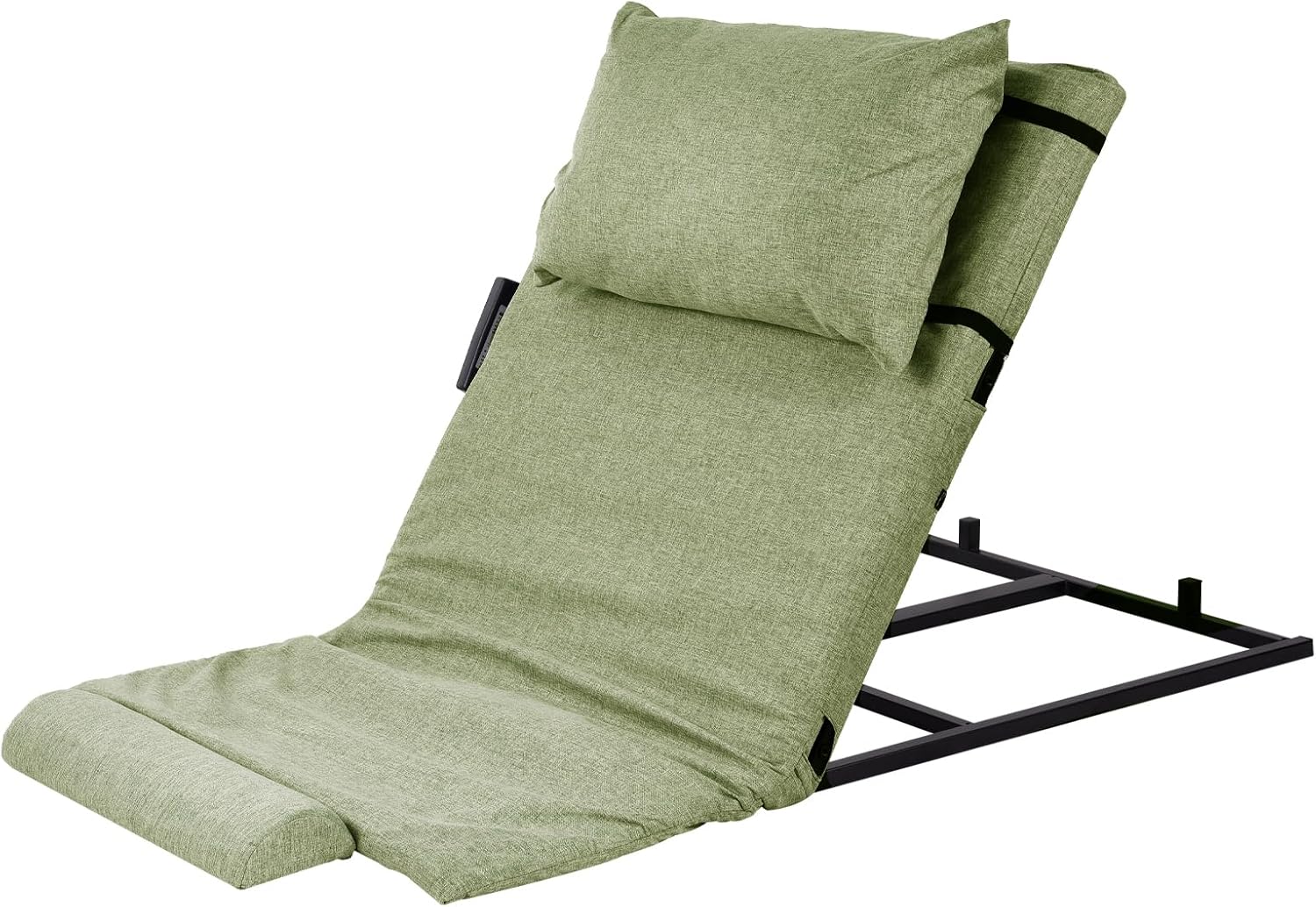 Electric Lifting Backrest for Bed, 440 lbs Capacity 2-80° Adjustable Lifting Bed Backrest with Machine Washable Fabric, for Pregnant Women Elderly Patient Handicap