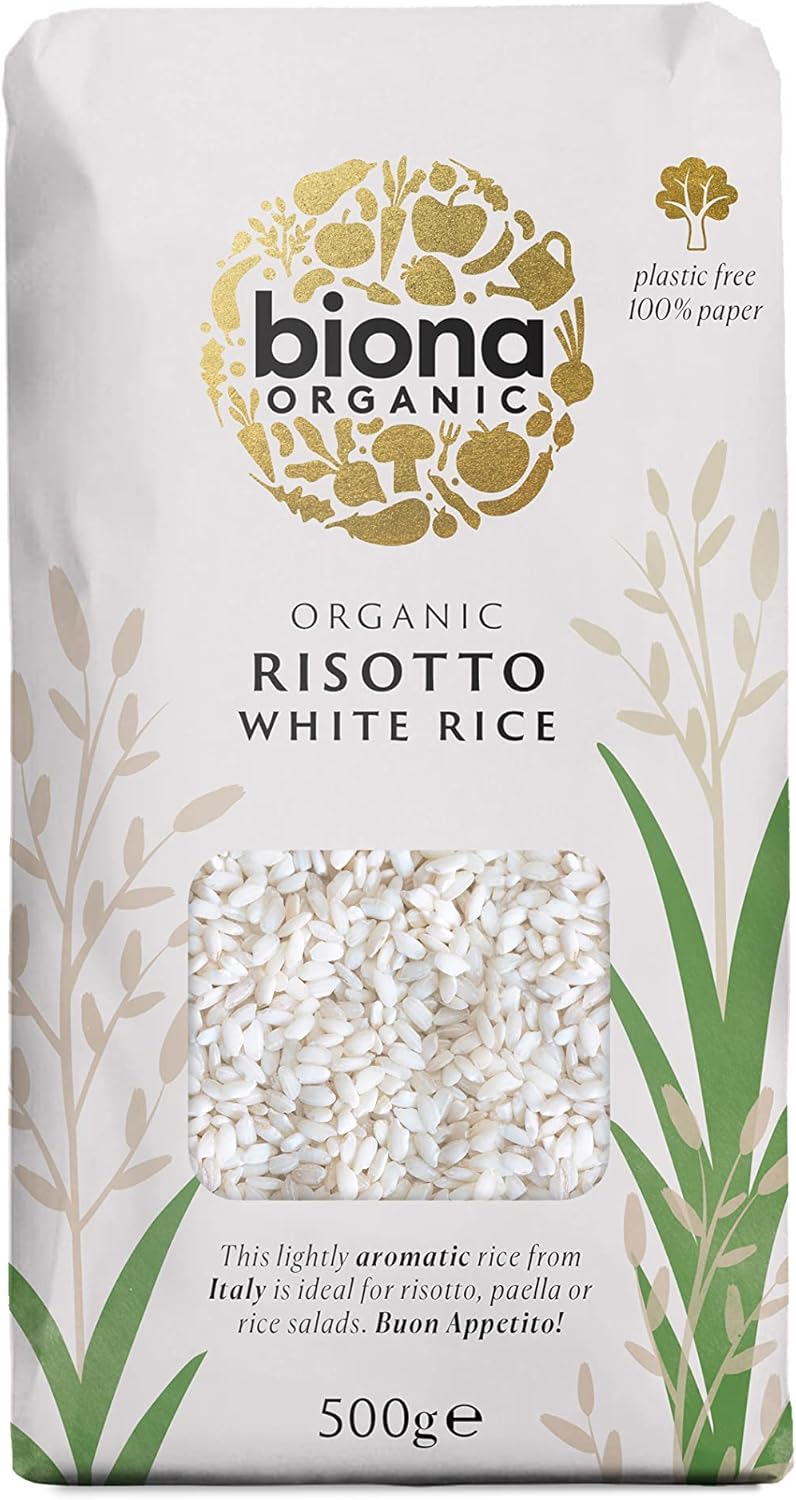 Biona Risotto Rice White Organic 500 g (Pack of 3)