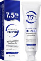Hydroxyapatite Toothpaste – Protects Enamel, Strengthens Teeth, Deeply Cleans and Promotes Oral Health with a Refreshing Mint Flavor.