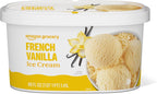 Amazon Grocery, French Vanilla Ice Cream, 48 Fl Oz