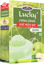 LUCKY CHINA GRASS (GUAVA Flavor 100 gm)[Pack of 5]