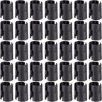 Wire Shelf Clips,54-Pack Wire Shelving Shelf Lock Clips for 1" Post Shelvings,27 Pairs Wire Rack Lock Clip Replacements for Metal Shelving Sleeves System