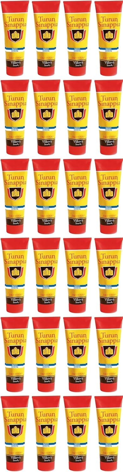 Jalostaja Turun Sinappia Strong Mustard 24 Packs of 275g