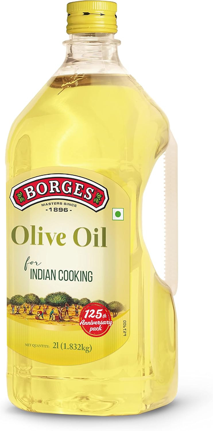 Borges Olive Oil Extra Light Flavour, 2 Liters