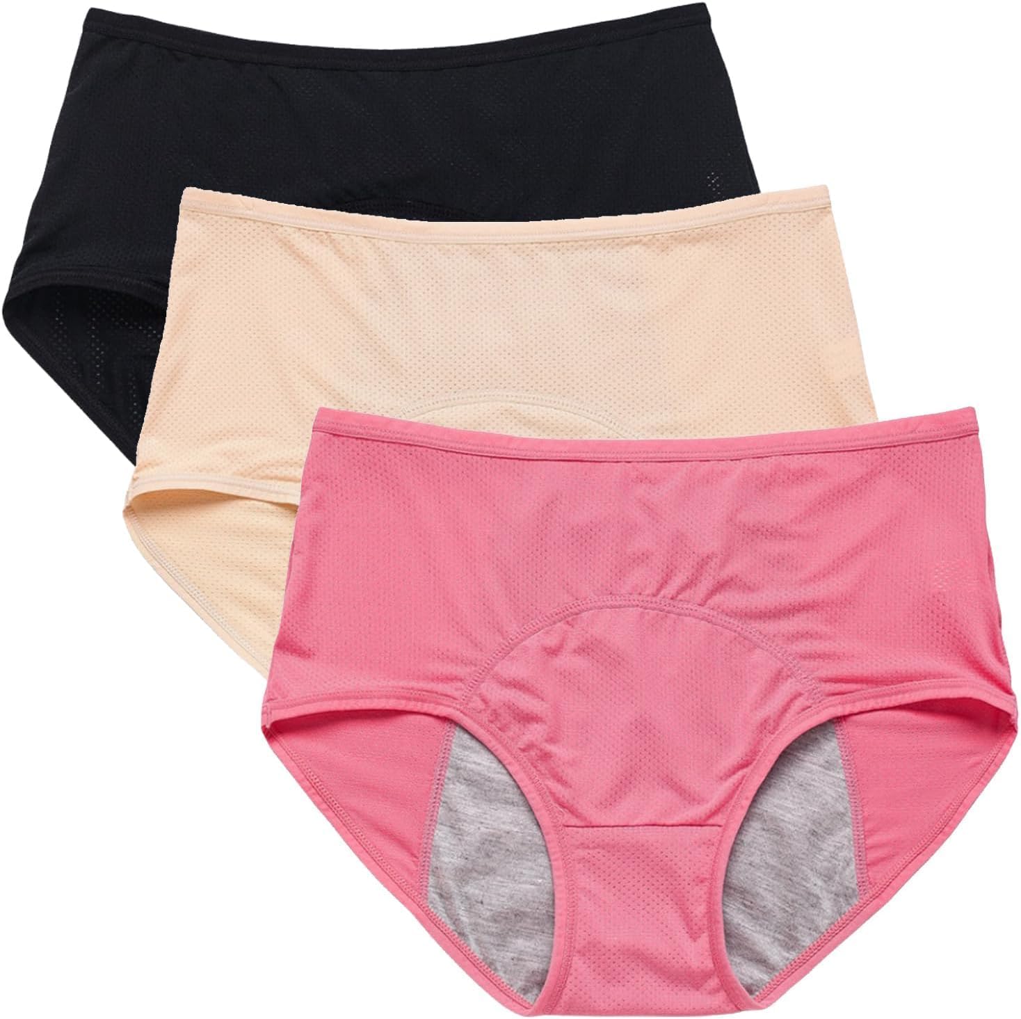Panties for Women Over 60 70 Leak proof Ladies Underwear Washable