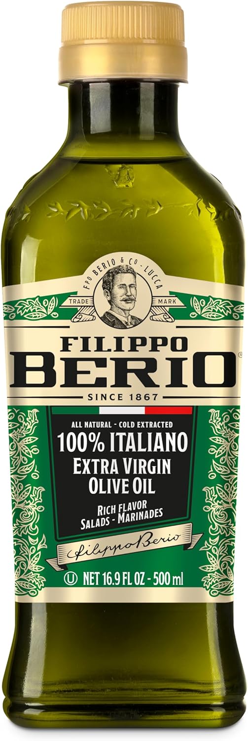 Filippo Berio 100% Italian Extra Virgin Olive Oil, 16.9 Ounce rPET Bottle