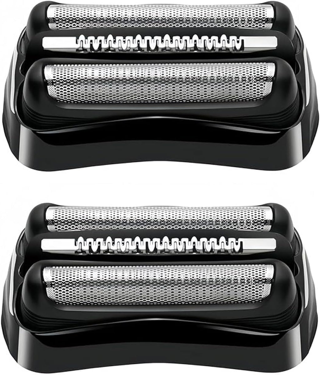 2 Pack Series3 21B Replacement Head Compatible with Braun S3 21B, Foil Shaver Replacement Compatible with Braun Electric Razor 3040s,300s,310s,320s,3050cc,3090cc,3010s,3030s, Etc.