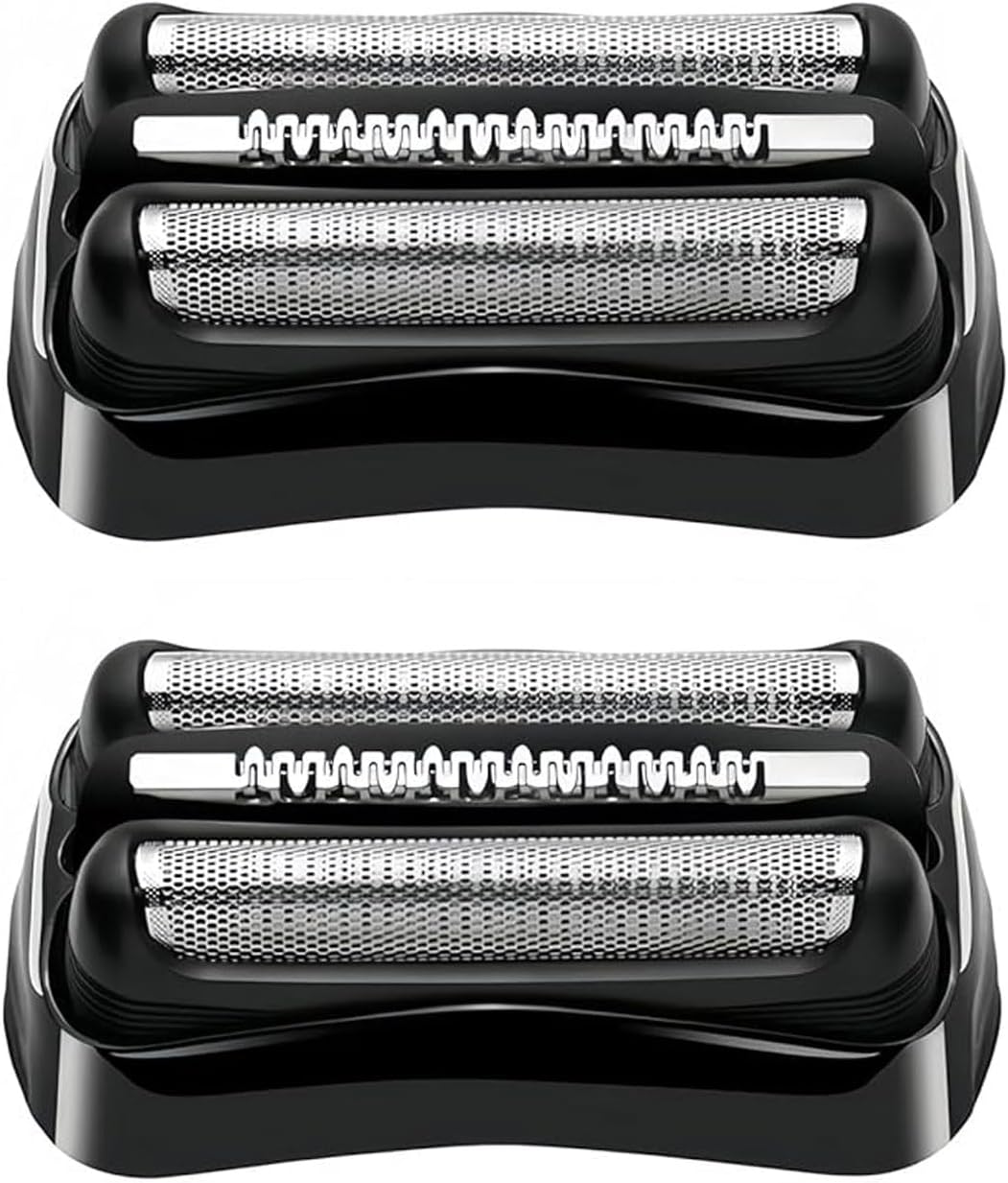 2 Pack Series3 21B Replacement Head Compatible with Braun S3 21B, Foil Shaver Replacement Compatible with Braun Electric Razor 3040s,300s,310s,320s,3050cc,3090cc,3010s,3030s, Etc.