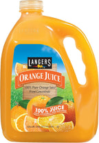 Langers 100% Orange Juice, 128 Fl Oz (Pack of 1)