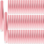 Lasnten 64 Pieces Eyebrow Tweezers for Women Men Slanted Precision Stainless Steel Tweezers Facial Hair Removal Ingrown Hair Eyelash Extension Plucking Blackhead(Pink)