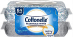 Cottonelle Fresh Care Flushable Cleansing Cloths Refills 84 ea - Packaging May Vary (Pack of 4)