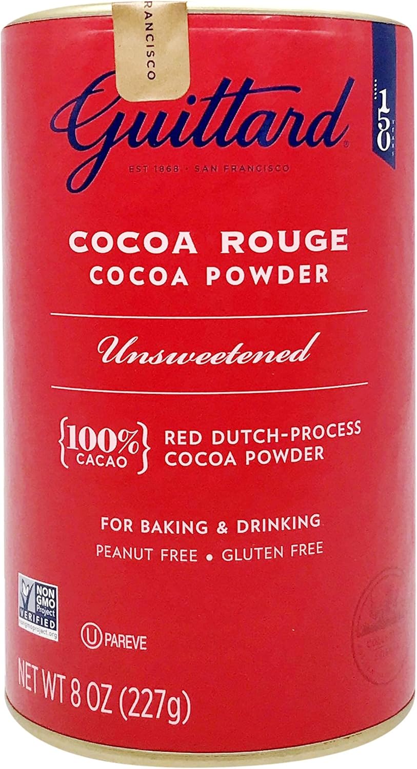 GUITTARD COCOA POWDER-UNSWEETENED 8 OZ 8 OZ