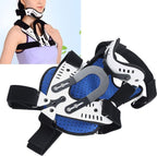 Neck Support Protection Adjustable Cervical Spine Tractor Correction Neck Brace Support Fixation Traction Device for Neck Pain Relief Neck Support Decompression
