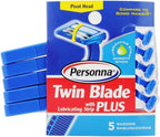 Personna Twin Blade Plus Disposable Razors with Lubricating Strip 5 Pack(s)