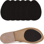 Non-Slip Shoes Pads Sole Protectors Adhesive, High Heels Anti-Slip Shoe Grips (Black 3pairs)