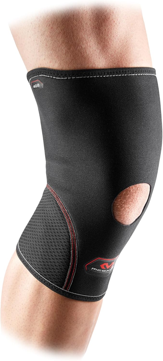 McDavid Knee Compression Sleeves Men/Women, Open Patella Knee Brace, Stabilizer for Minor Arthritis, Bursitis, Tendonitis, Patellar Support, Single Unit