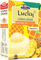 LUCKY CHINA GRASS (PINEAPPLE Flavor 100 gm)[Pack of 5]