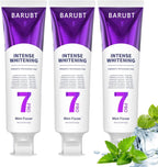 7Pro Deep Whitening Toothpaste with 7 Probiotics - Advanced Formula for Stain Removal and Gum Health - Fluoride-Free, Enamel-Safe, Fresh Mint Flavor, 4.23 oz (3)