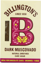 Billington's Natural Unrefined Dark Muscovado Cane Sugar (500g)