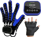 Rehabilitation Robot Gloves, Finger Training Stroke Hand Splint New Generation Finger Orthosis Hand Function Recovery for Patients with Stroke Hemiplegia(Size:Right-L)