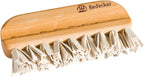 Redecker Natural Lint Brush with Oiled Beechwood, 5-1/4 inches, Easy to Clean Rubber Bristles Effectively Attract and Trap Hair, Made in Germany