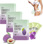 4/6Box Prune Lotus Leaf Juice, Promote Body Metabolism, Constipation for Adults, Suitable for Fat People with Big Belly (4 Box)