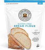 King Arthur Gluten-Free Bread Flour, 1:1 Replacement for Yeasted Recipes, 2 lb (Pack of 1) - Premium GF Flour for Artisan Boules, Bagels, Cinnamon Rolls & Burger Buns - Sorghum & Xanthan Gum