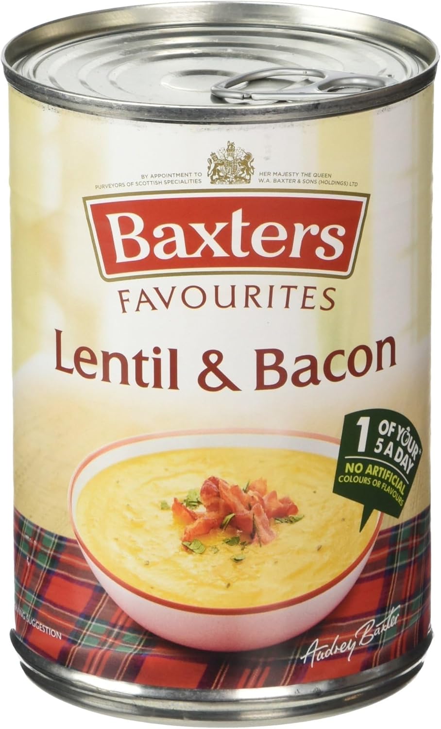 Baxters Favourites Lentil & Bacon - 400g - Pack of 1
