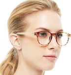 OCCI CHIARI Blue Light Reading glasses Women 1.25x Computer Readers for Petite Face(1.0 1.25 1.5 1.75 2.0 2.25 2.5 2.75 3.0 3.5 4.0 5.0 6.0)