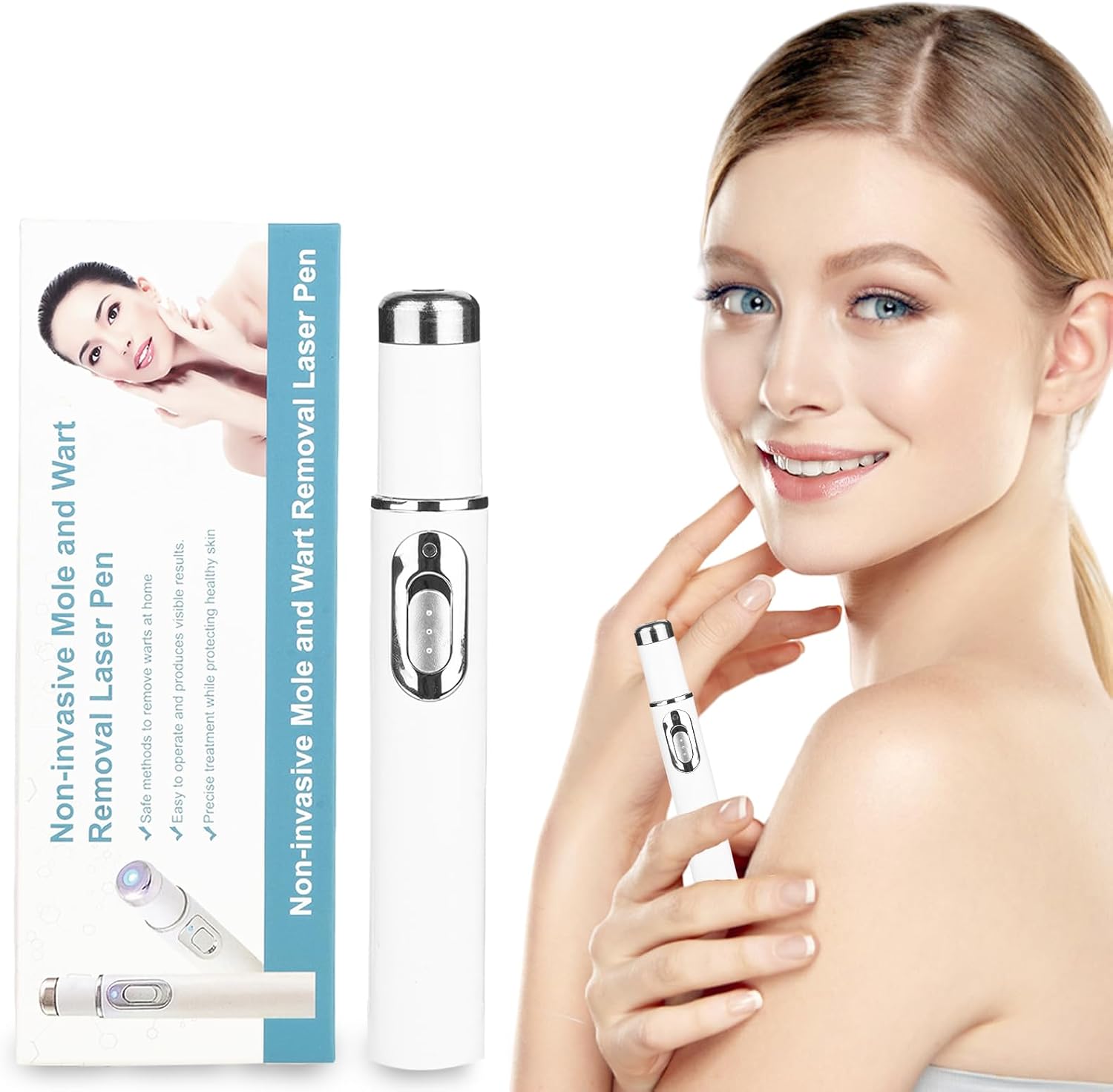 Maximum Strength WART Remover,Wart Removal Pen,Dark Spot Remover for Face and Body, Comfortable and Effevtive.
