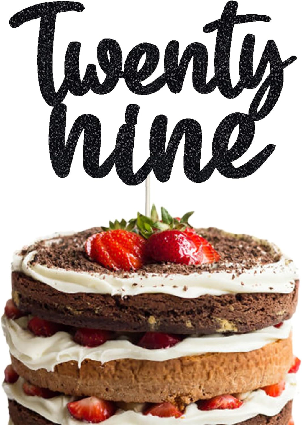 Happy 29th Birthday Cake Topper twenty nine Birthday Cake Toppers, 29th Cake Topper for Men,29 Cake Topper For Women, 29th birthday decorations,29th Birthday Cake Topper