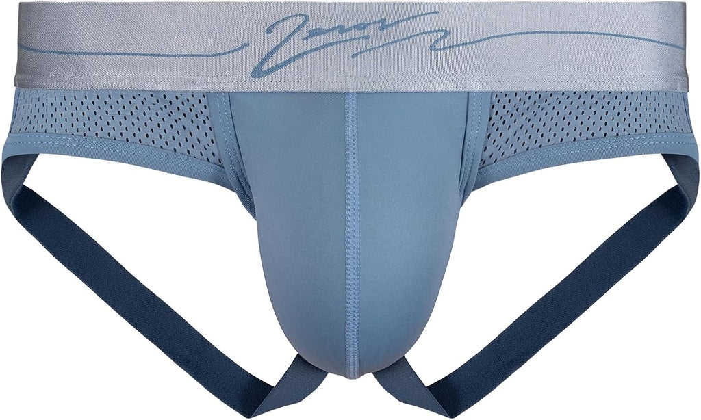 2eros - Mens Underwear - AKTIV Boreas Jockstrap Faded Denim