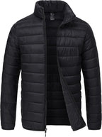 Rapoo Men's Puffer Jackets Lightweight Winter Jackets Coats Water Resistant Windproof Insulated