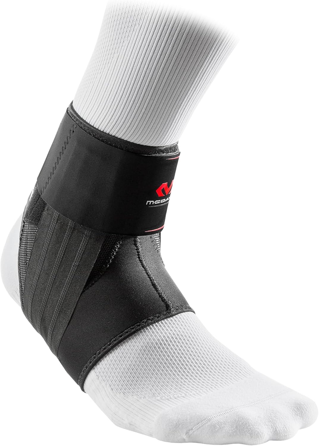 McDavid Ankle Brace, Low Profile Lace-Free Phantom Ankle Braces for Men Basketball and more. Lightweight Design, Advanced Strapping & Flex-Support