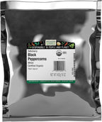 Frontier Co-op Black Peppercorns Whole, 1lb Bulk Bag - Tellicherry Black Pepper - Organic Peppercorns for Grinder Refill, Cooking, Pickling, and More | 16 Ounce (Pack of 1)