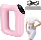 Fascia Ring Massager, Multifunctional Full Body & Fast Fat Burning Yoga Massager, Ergonomic Electric Belly Shaping, 5 Intensity Massage Levels, Adjustable 3 Modes, for Muscle Knot Relaxation& Recovery