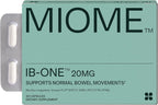 IB-ONE Probiotic - Clinically Studied Bacillus Coagulans Unique is-2 Constipation & Bowel Movement Supplement - Low FODMAP, Gluten Free & 3rd Party Verified - 30 Capsules