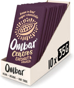 Ombar Vanilla & Coconut Centre 35g (Pack of 10)