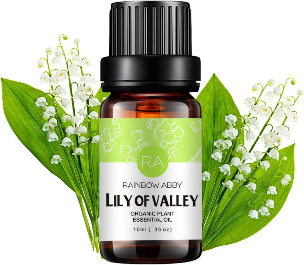 Lily of Valley Essential Oil 100% Pure Oganic Plant Natrual Lily of Valley Oil for Diffuser Aromatherapy Message Skin Care - 10ML