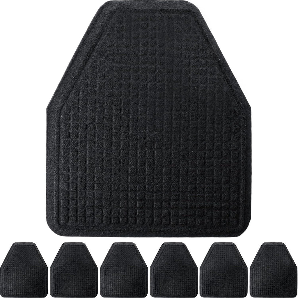 Nuanchu 12 Pack Urinal Mats for Men Bathroom Commercial Urinal Floor Mats Pads for Mens Restroom Non Slip Splash Toilet Bulk Eliminating Bathroom Odor Washable Disposable Large 17.5 x 21 Inch