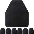 Nuanchu 12 Pack Urinal Mats for Men Bathroom Commercial Urinal Floor Mats Pads for Mens Restroom Non Slip Splash Toilet Bulk Eliminating Bathroom Odor Washable Disposable Large 17.5 x 21 Inch