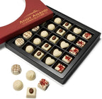ANDY ANAND CHOCOLATIER Luxury Belgian White Chocolate Truffles - Handmade Assorted Chocolate Flavors - Gourmet Collection with Delectable Ganache - Chocolate Gift Box | Perfect for Chocolate Lovers (24 Pcs)