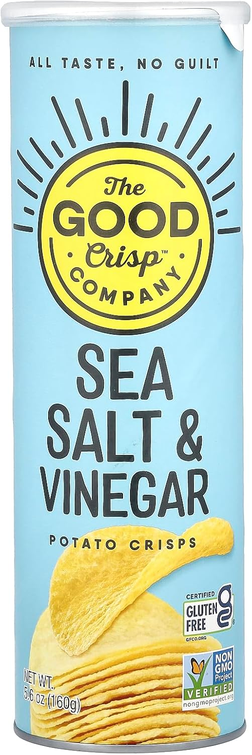 The Good Crisp Company Gluten Free Sea Salt & Vinegar Potato Crisps 5.6 oz